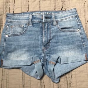 American eagle light Blue denim Shorts